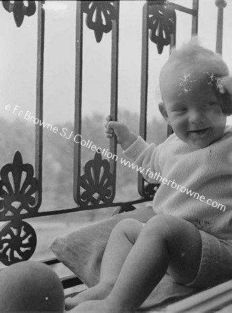 PADDY FAGAN AGED 3 AT HOME 23 FITZWILLIAM PLACE